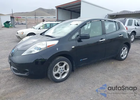 2012 Nissan Leaf Sl z USA, uszkodzony, nr VIN JN1AZ0CP0CT026784